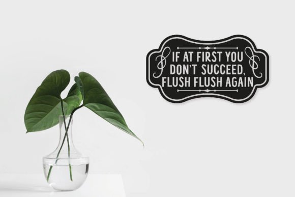 Review: Funny Bathroom Quote SVG for Embroidery