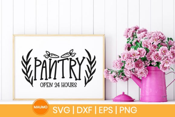 Review: Pantry Open 24 Hours SVG Quote for Embroidery