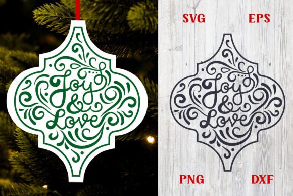 Reviewing Joy and Love Christmas Arabesque SVG