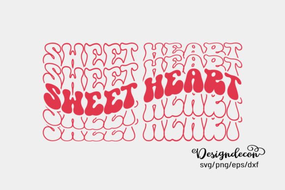Reviewing Sweet Heart Retro Groovy Sublimation Svg for Embroidery