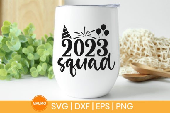Reviewing the 2023 Squad New Year SVG for Embroidery