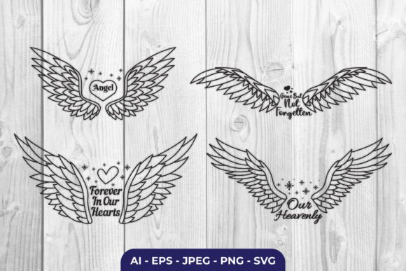 Reviewing the Memorial Wings Quote Decal SVG for Embroidery
