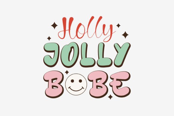 Reviewing the Retro Christmas SVG Quote Holly Jolly for Stitchers