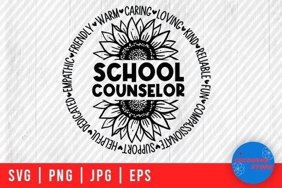School Counselor Sunflower Design Review