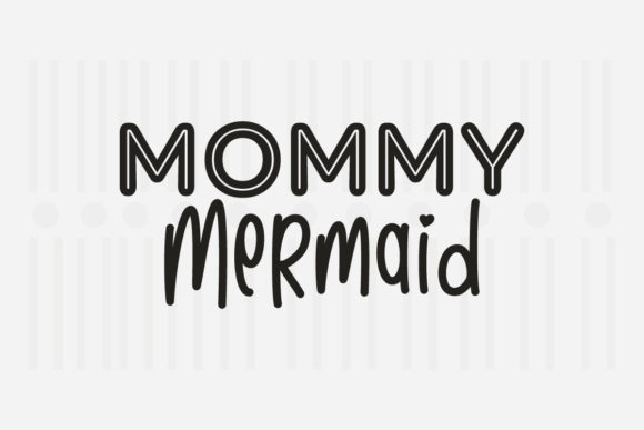 Stitching the Mommy Mermaid Mother’s Day SVG